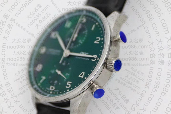 zf厂万国葡萄牙IW371615手表介绍（19年改款绿盘葡计） 第5张