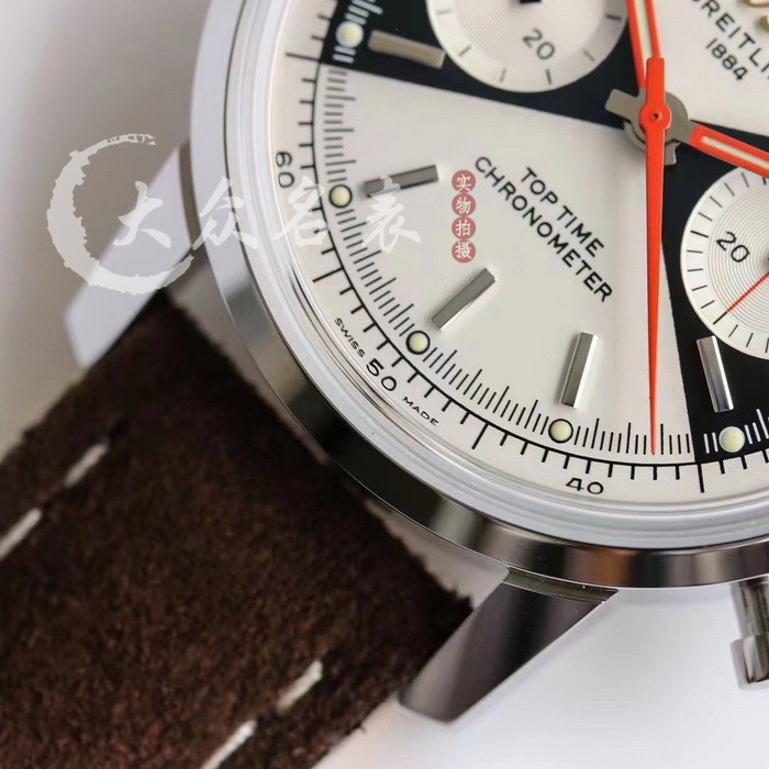 gf厂复刻百年灵top time系列新款手表图片实拍 第5张
