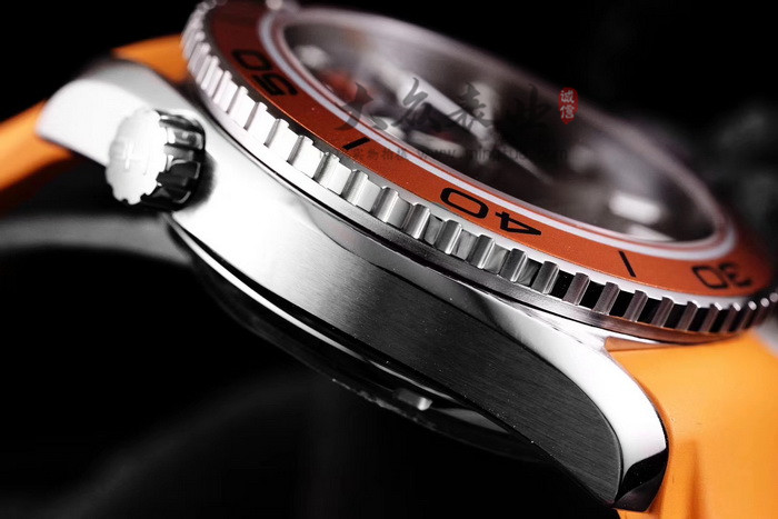 VS厂橙圈欧米茄海马600复刻表男士手表胶带款 第6张