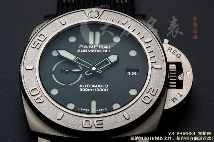 VS厂钛金属手表沛纳海984复刻表质量怎么样？ 第2张
