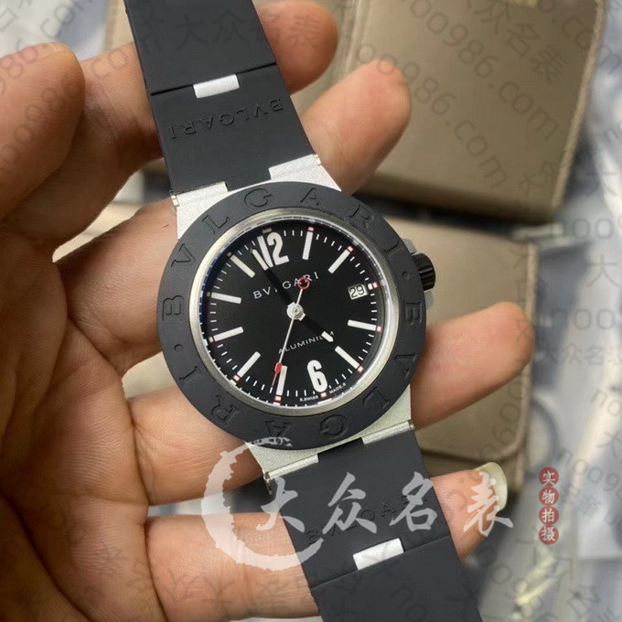 复刻宝格丽Aluminium手表搭配SW300瑞士机芯介绍 第6张