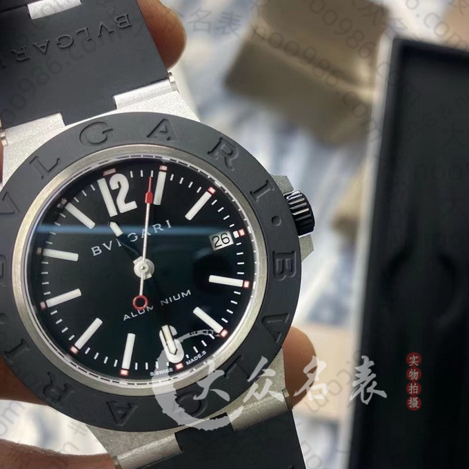 复刻宝格丽Aluminium手表搭配SW300瑞士机芯介绍 第7张