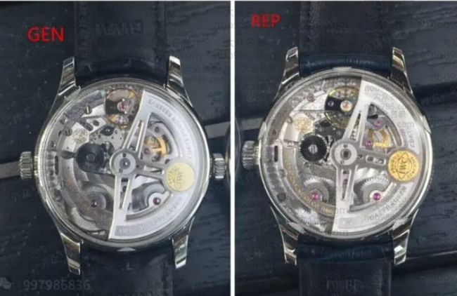 ZF厂万国新款葡七（IW500705）腕表对比正品破绽 第11张