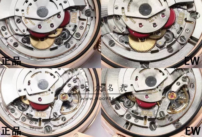 ew厂重做复刻版本劳力士切利尼50505手表真假对比 第9张