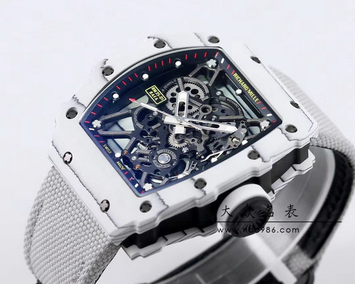 BBR厂复刻理查米尔RM35-02碳钎维（白）手表介绍 第2张