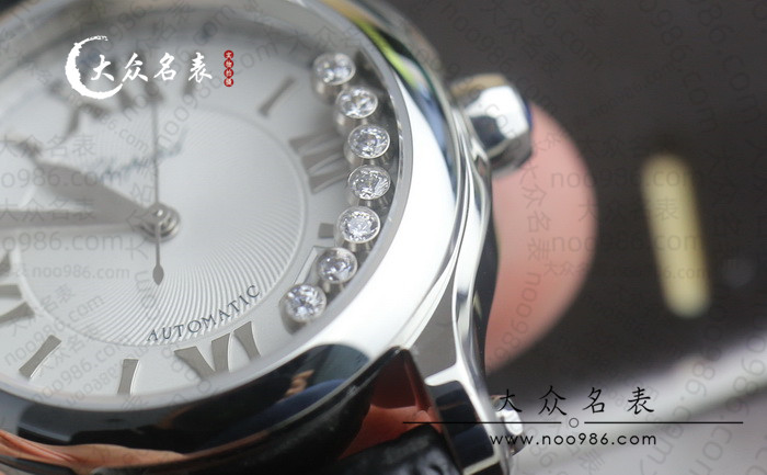 YF厂萧邦快乐的钻石278559-3001腕表PK原装评测 第11张