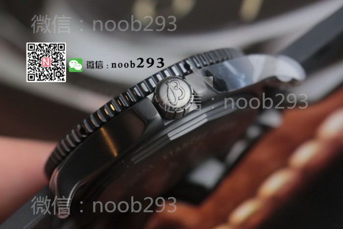 黑钢硬汉风格：GF厂百年灵超级海洋系列M1739313腕表评测 第8张