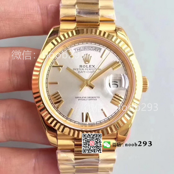 长荣厂劳力士日志型18K包金手表介绍 第2张
