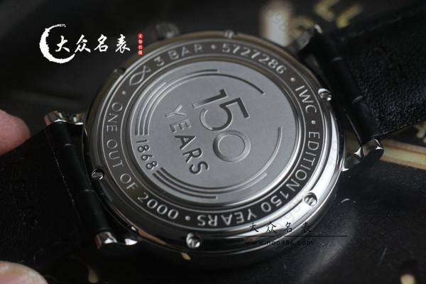 史上最强原单：万国柏涛菲诺150周年纪念版手表测评 第15张