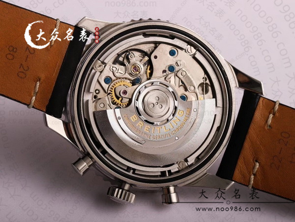 V9厂复刻百‎年灵‎航空计‎时1系列AB01211B1B1X1手表做工怎么样 第7张